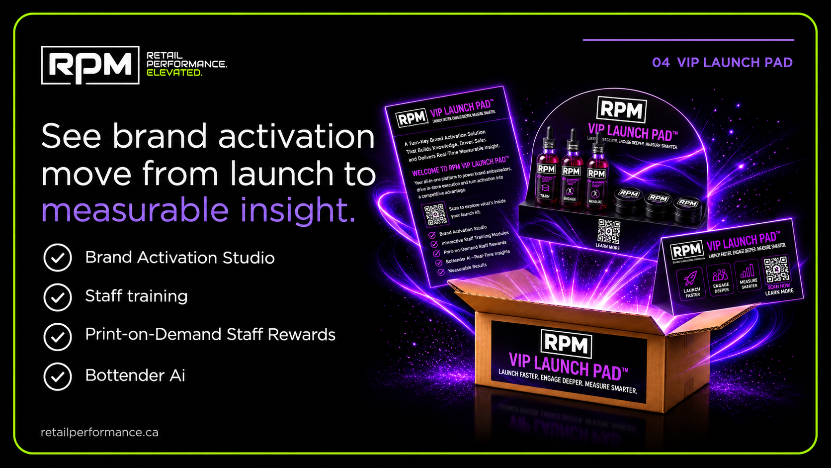 VIP Launch Pad brand activation platform